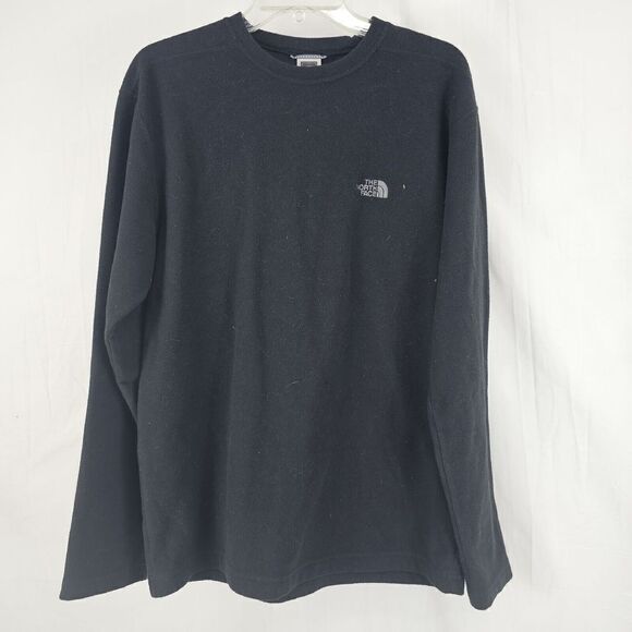 The North Face Men's Chesterton Crew Fleece Pullover Sweatshirt Medium Blk Shirt - Picture 1 of 5